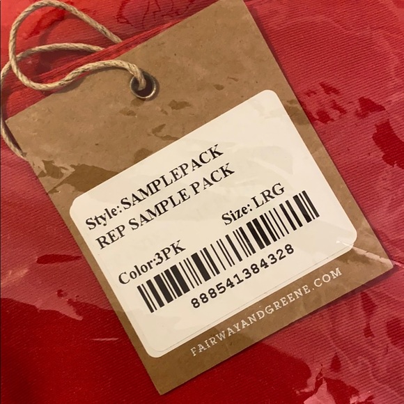 NWT! Fairway & Greene Solid Red Polo - Picture 4 of 4